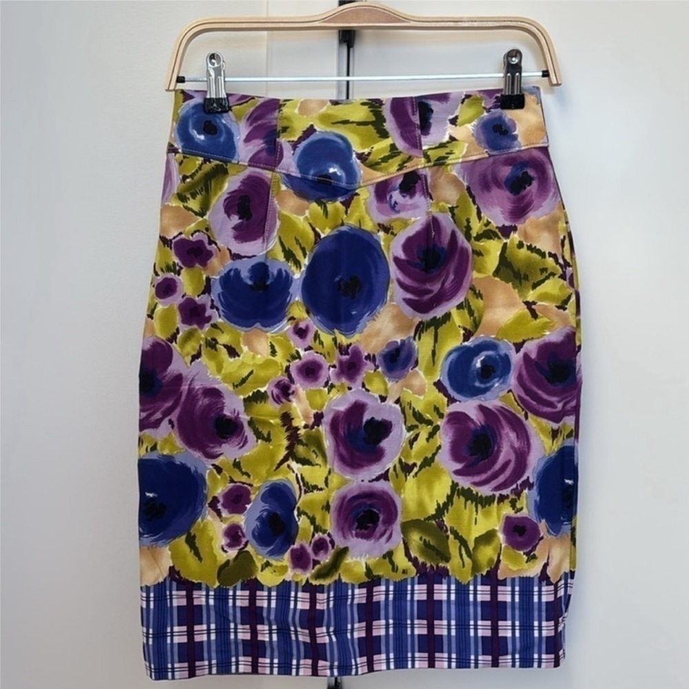 Anthropologie Yoana Baraschi Happenstance Floral Pencil Skirt
